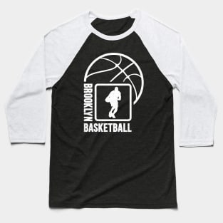 Brooklyn Basketball 02 Baseball T-Shirt